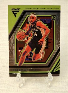 2022-23 Flux Basketball Blake Wesley Rookie #221 San Antonio Spurs NM+