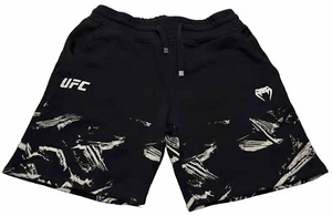 Men's Venum x UFC Fight Week 2.0 Cotton Sweat Shorts Size XL Black/Sand - Picture 1 of 11