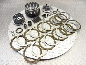 2006 06-07 Kawasaki ZX1400 ZX14R ZX14 OEM Clutch Basket Primary Plates Lot - Picture 1 of 12
