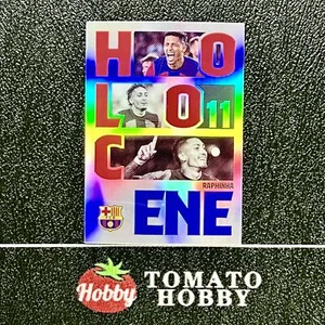 DAKA HOLOCENE TEAM SET 2023-24 RAPHINHA /20 REFRACTOR MIRROR BARCELONA - Picture 1 of 2