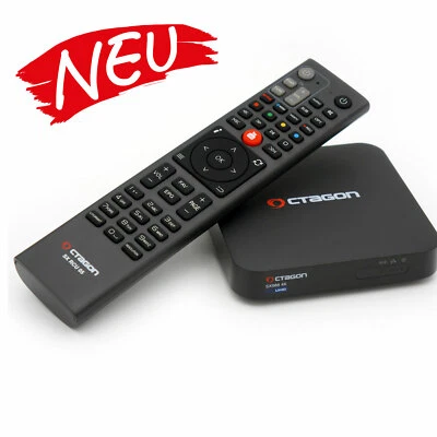 OCTAGON SX988 4K UHD IP H.265 HEVC IPTV Smart TV Set-Top Box schwarz - Bild 1 von 4