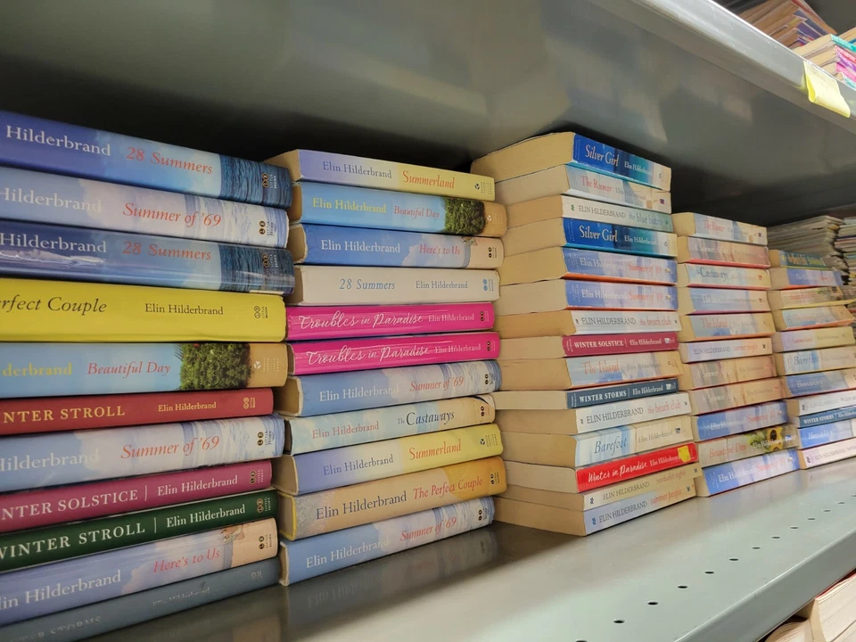 Lot of 5 Elin Hilderbrand Romance Paperback & Hardcover Books MIX Foto 1 de 3