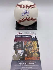 COREY KLUBER TAMPA BAY RAYS SIGNED OFFICIAL OMLB BASEBALL JSA COA AUTO - Picture 1 of 1