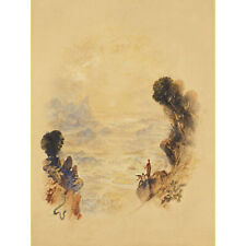 Turner Temptation Of Christ On The Mountain 1834 Painting Wall Art Canvas Print