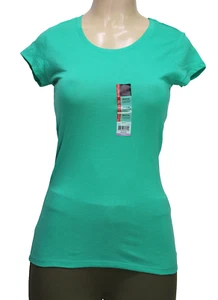 No Boundaries Juniors Crew Neck Tee Short Sleeve Green Size S (3-5) - Picture 1 of 5