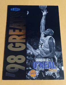 1997-98 Ultra 98 Greats GOLD Foil Shaquille O'Neal - Card Number 1 of 4 - Rare - Picture 1 of 2