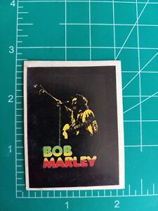 1984 HOBBY NEW MUSIC CARD POP STAR STICKER Brazil BOB MARLEY #121
