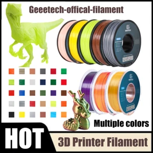 Geetech 3D Drucker Filamente PLA/PETG/TPU/Holz/HS/PLA/Matt PLA/ABS+ 1KG/Rolle - Bild 1 von 176