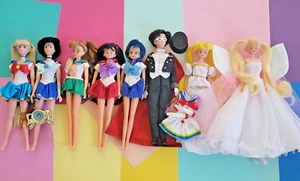 Sailor Moon Doll lot Irwin Bandai Custom Mars Jupiter Mercury Queen Serenity - Bild 1 von 17