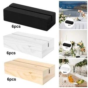 6x Wooden Wreath Stand Base Wedding Decor Handmade Crafting DIY Supplies for - Picture 1 of 17