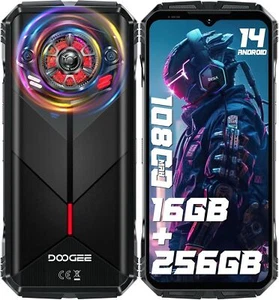 DOOGEE Android 14 S PUNK smartphone robusto 16 GB + 256 GB 10800 mAh 4G doppia SIM/NFC - Foto 1 di 7