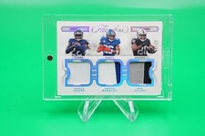 2022 Flawless Triple Patches Silver /20 Derrick Henry Jacobs Saquon Barkley JJ1