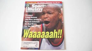 Derrick Coleman - 1/30/1995 -Sports illustrated - Foto 1 di 1