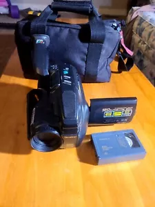 Quasar 150 X Digital 20x Palmcorder VM-L451 -VHSC Camcorder, Case, Tape Untested - Picture 1 of 24