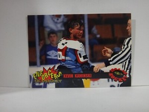 1994-95 Classic Enforcers of Hockey Kevin Kaminski #E8
