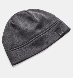Under Armour Men UA Storm Fleece Beanie Water-Resistant Black Cap 1365919 OSFM - Picture 1 of 5