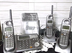 Panasonic 5.8 GHZ Expandable Cordless Phone System KX-TG5100m - Zdjęcie 1 z 6