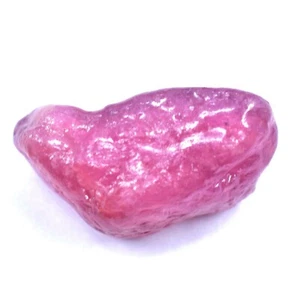 28.50 Ct Untreated Facet Red Ruby Burmese Rare 100% Natural Rough Certified - Picture 1 of 5