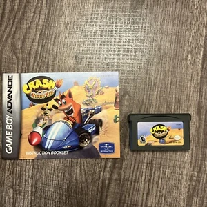 Crash Nitro Kart (Nintendo Game Boy Advance, 2003) - Autentico - SPEDIZIONE VELOCE! - Foto 1 di 4
