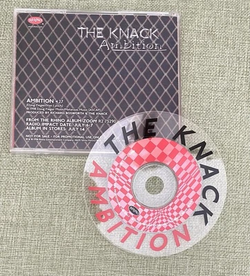 The Knack       ** PROMO CD **      Ambition Foto 1 de 2