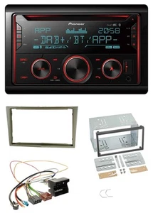 Pioneer 2DIN DAB MP3 Bluetooth USB CD Autoradio für Opel Corsa D Astra H Zafira - Bild 1 von 8