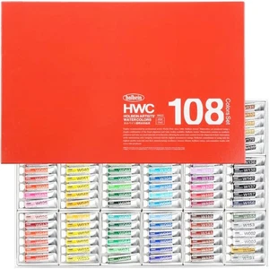 Holbain Acuarelas Transparentes Colores 108 Colores Set 5ml Juego Completo Japón - Imagen 1 de 2
