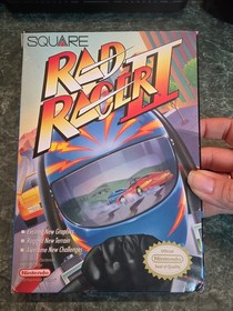 Nintendo Rad Racer II 1985 NES gioco vintage testato