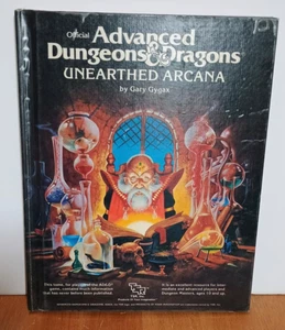 Advanced Dungeons & Dragons AD&D 1st Edition Unearthed Arcana 1st Print 1985 TSR - Picture 1 of 9