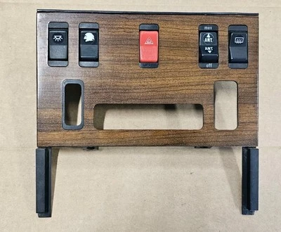 Mercedes W126 Zebrano 1981 1985 madera bisel de control climático/380se 380 seg Foto 1 de 4