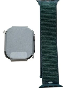 Apple Watch Ultra 2 (2024) tytanowy czarny trail loop zielony - NOWY!! ✅ - Zdjęcie 1 z 8