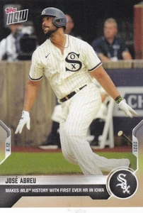 Topps Now 2021 #650 José Abreu - Chicago White Sox - Imagen 1 de 2