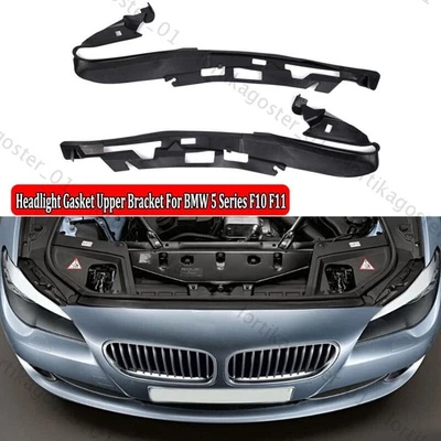 Für BMW 5er F10 2010-2014 Paar Scheinwerfer Dichtung Kunststoff 63117240367 Neu - Bild 1 von 4