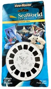VIEW-MASTER: SEA WORLD ADVENTURE PARK- Cleveland,Ohio 3Reels-21 3D Pictures NEW - Picture 1 of 5