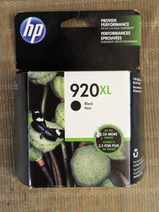 Genuine HP 920XL Black Ink Cartridge - Picture 1 of 5