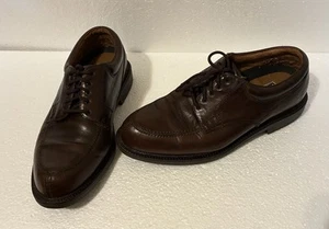 Frye Men's Sz 7.5 M Brown Oxford Shoes Dress, Casual, Professional Taylor LaceUp - Picture 1 of 10