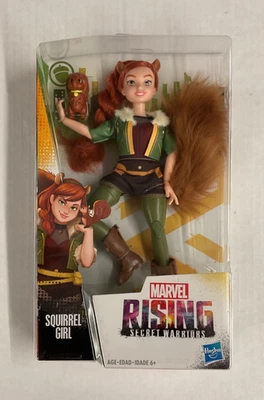 Figura de acción Hasbro 2017 Squirrel Girl Marvel Rising Secret Warriors Foto 1 de 4