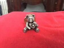 camco  meatal bear statue with wings