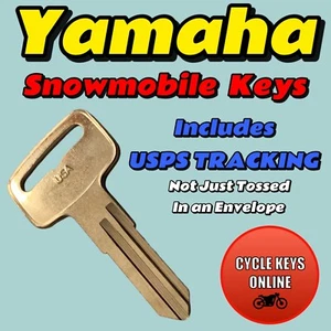 Yamaha Snowmobile Sled keys Cut to Code replacement key codes 4150-4299 - Picture 1 of 1