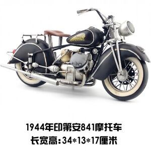 1944 Harley-Davidson Indian 841 Motorcycle Wrought iron handmade display Model