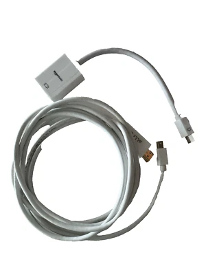 Allreli 6' Mini Display Port to HDMI cable +  Mini Display Port to HDMI Adapter - Image 1 of 3