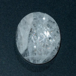 34x29mm Natrolite arco iris cristal natural transparente piedra cabujón de Lovozero - Imagen 1 de 4