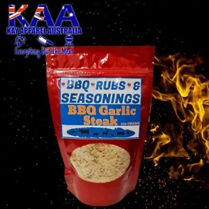 BBQ Rub Garlic Steak BBQ Rubs Sprinkle 200g, Smoking American BBQ, Hark, ProQ - Picture 1 of 3
