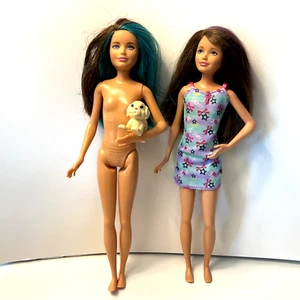 Barbie Grande Cucciolo Avventura Bambola Skipper e Cane più Piegare Ginocchia Skipper - Foto 1 di 10
