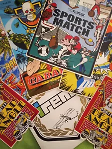 Originale vintage arcade side art drago, cabala, duca, angolo morto, sport, Irem - Foto 1 di 13