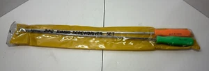 2 Piece Jumbo Screwdriver Set Made In Taiwan Brand New Unused Philips Flat Head - Foto 1 di 3