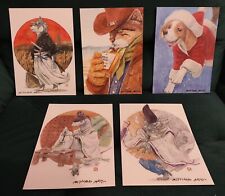 Animals in Suits Collection SIGNED BY Mitsuhiro ARITA Different Artworks -CHOOSE