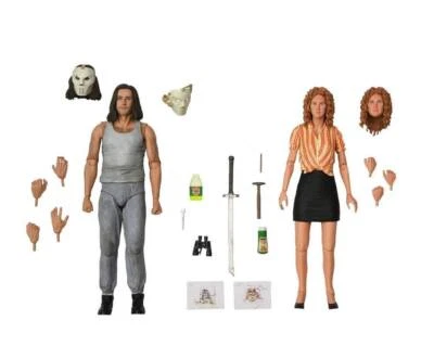 NECA Tartarughe Ninja Mutanti April O'Neal & Casey Jones Action Figure OVP NUOVO - Immagine 1 di 4