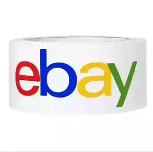 1/2/5/10/20 Packing adhesive tape, eBay Tape Logo, 100mtr x 48mm A+ - Picture 1 of 10
