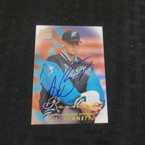 1999 Skybox Premium #246 AJ Burnett Marlins Autograph - Picture 1 of 1