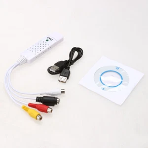 USB 2.0 DVD Audio Capture Adapter Card Capture Device USB Audio Video Converter - Photo 1/4
